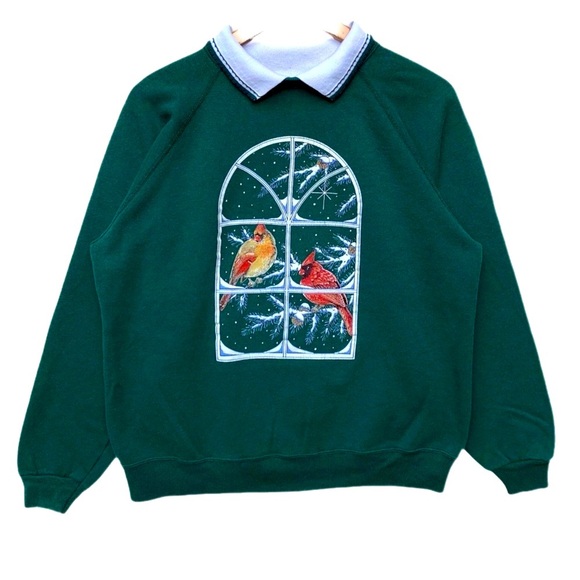 Cracker Barrel vintage collar sweater size xl - Picture 1 of 8